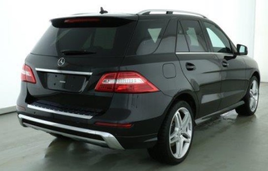 Left hand drive MERCEDES ML CLASS 350